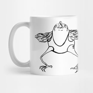 Aerobics Bird Mug